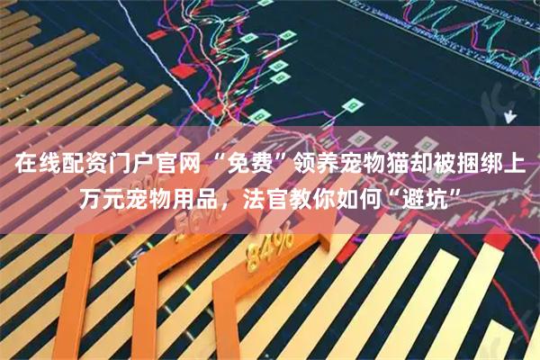 在线配资门户官网 “免费”领养宠物猫却被捆绑上万元宠物用品，法官教你如何“避坑”